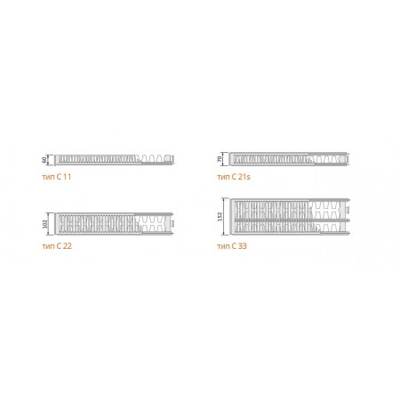EVRA Compact С21 500x900 стальной панельный радиатор с боковым подключением EVRA Compact С21 500x900 стальной панельный радиатор с боковым подключением