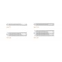 EVRA Compact С22 600x1800 стальной панельный радиатор с боковым подключением EVRA Compact С22 600x1800 стальной панельный радиатор с боковым подключением