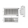 EVRA Compact С33 500x900 стальной панельный радиатор с боковым подключением EVRA Compact С33 500x900 стальной панельный радиатор с боковым подключением