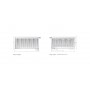 EVRA Ventil Compact CV11 500x500 стальной панельный радиатор с нижним подключением EVRA Ventil Compact CV11 500x500 стальной панельный радиатор с нижним подключением